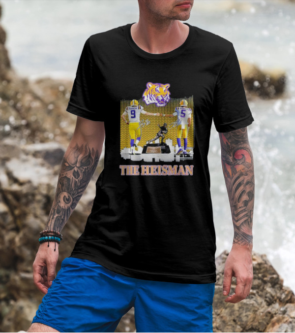 Official The Heisman Lsu Tigers T-shirt